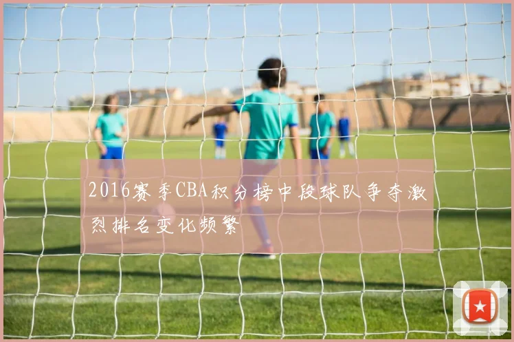2016赛季CBA积分榜中段球队争夺激烈排名变化频繁