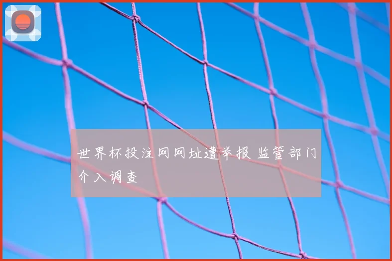 世界杯投注网网址遭举报 监管部门介入调查