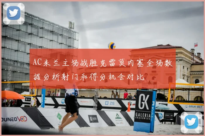 AC米兰主场战胜克雷莫内塞全场数据分析射门和得分机会对比
