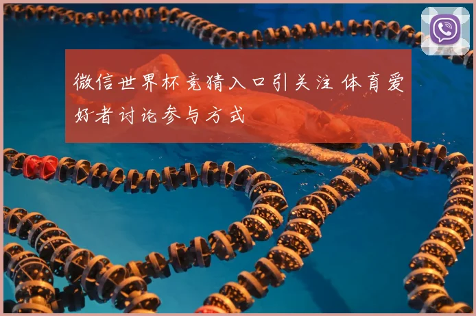 微信世界杯竞猜入口引关注 体育爱好者讨论参与方式